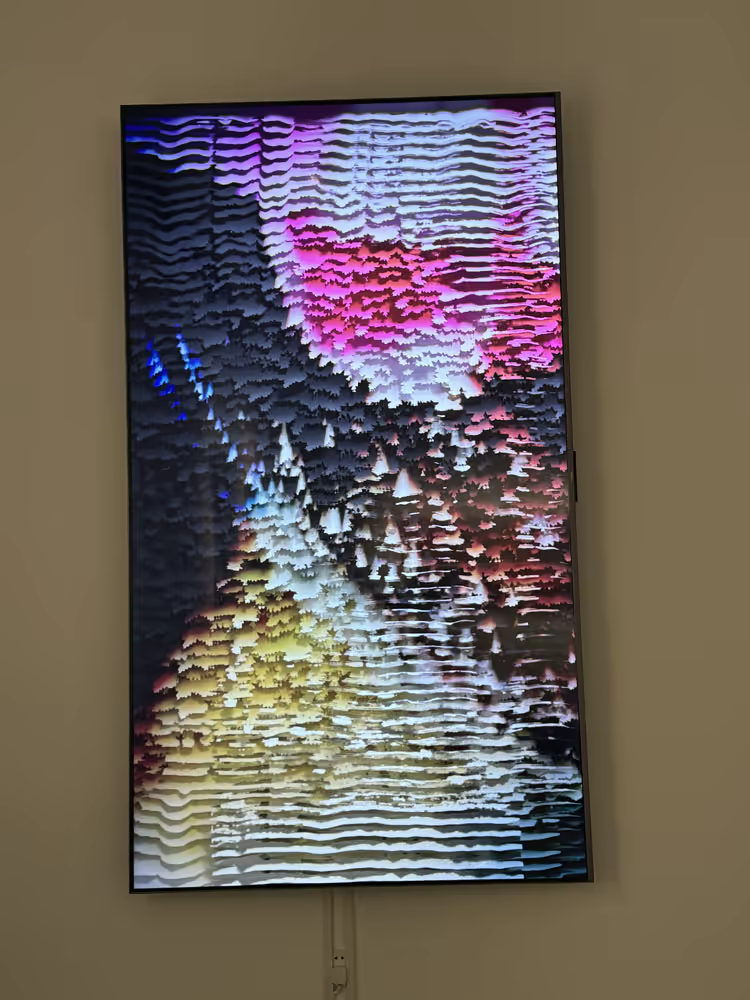 Butterfly Dream colorful generative wave