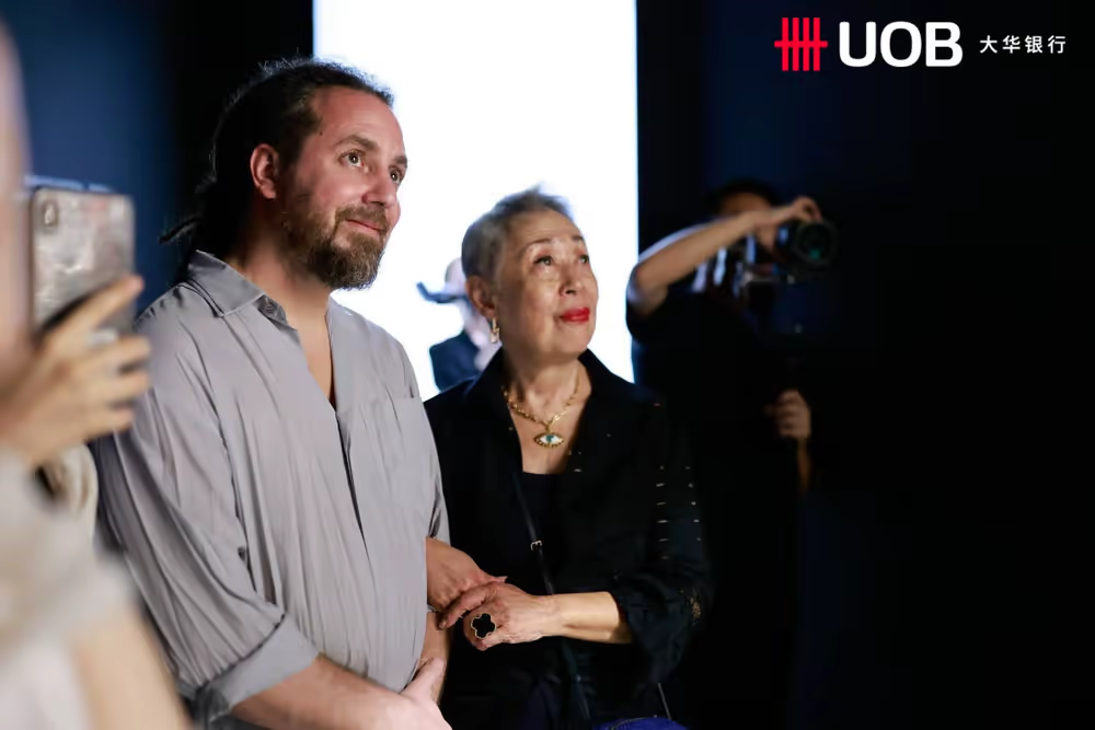 Alejandro Rodríguez and Lady Joyce Ma opening night