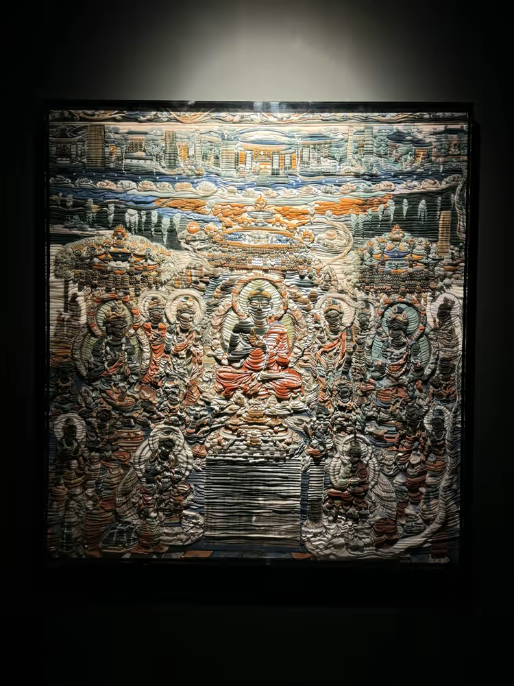 Zhang Xiaodong Buddhist assembly