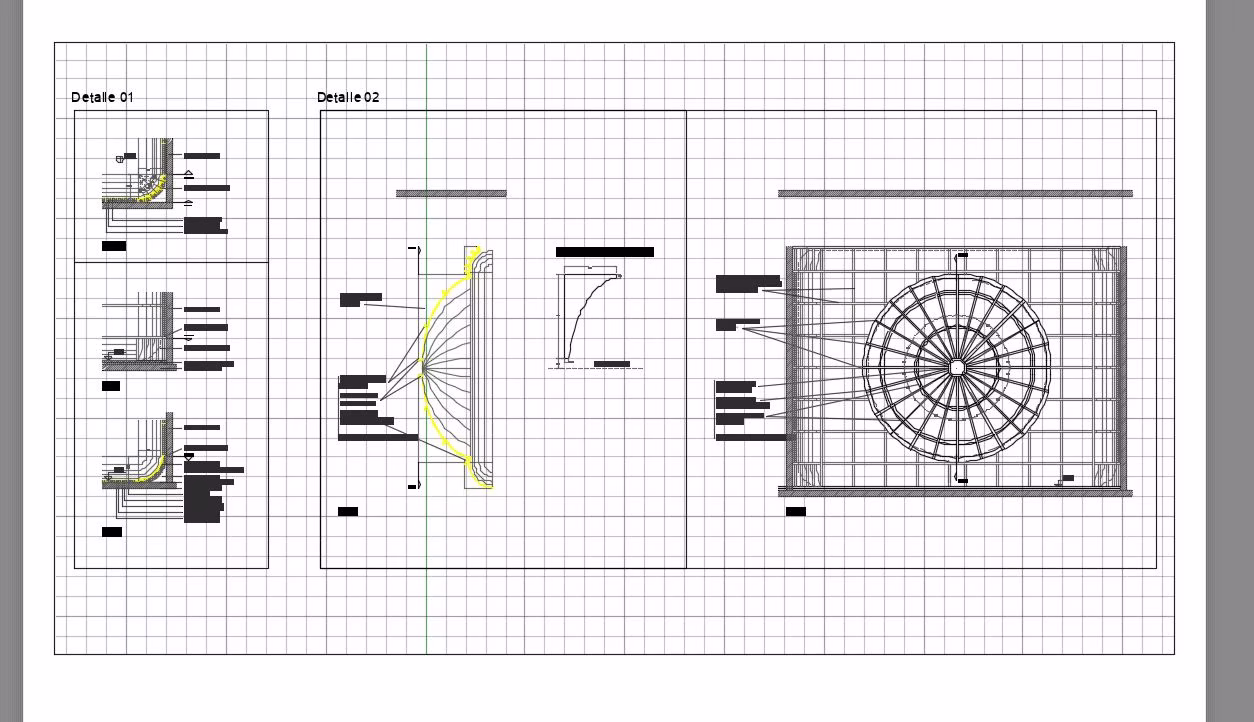 Construction details — technical specifications