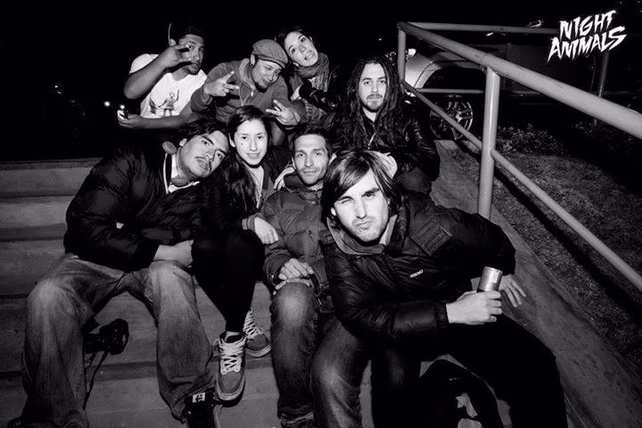 Workshop group portrait during Kiebre Festival in La Paz